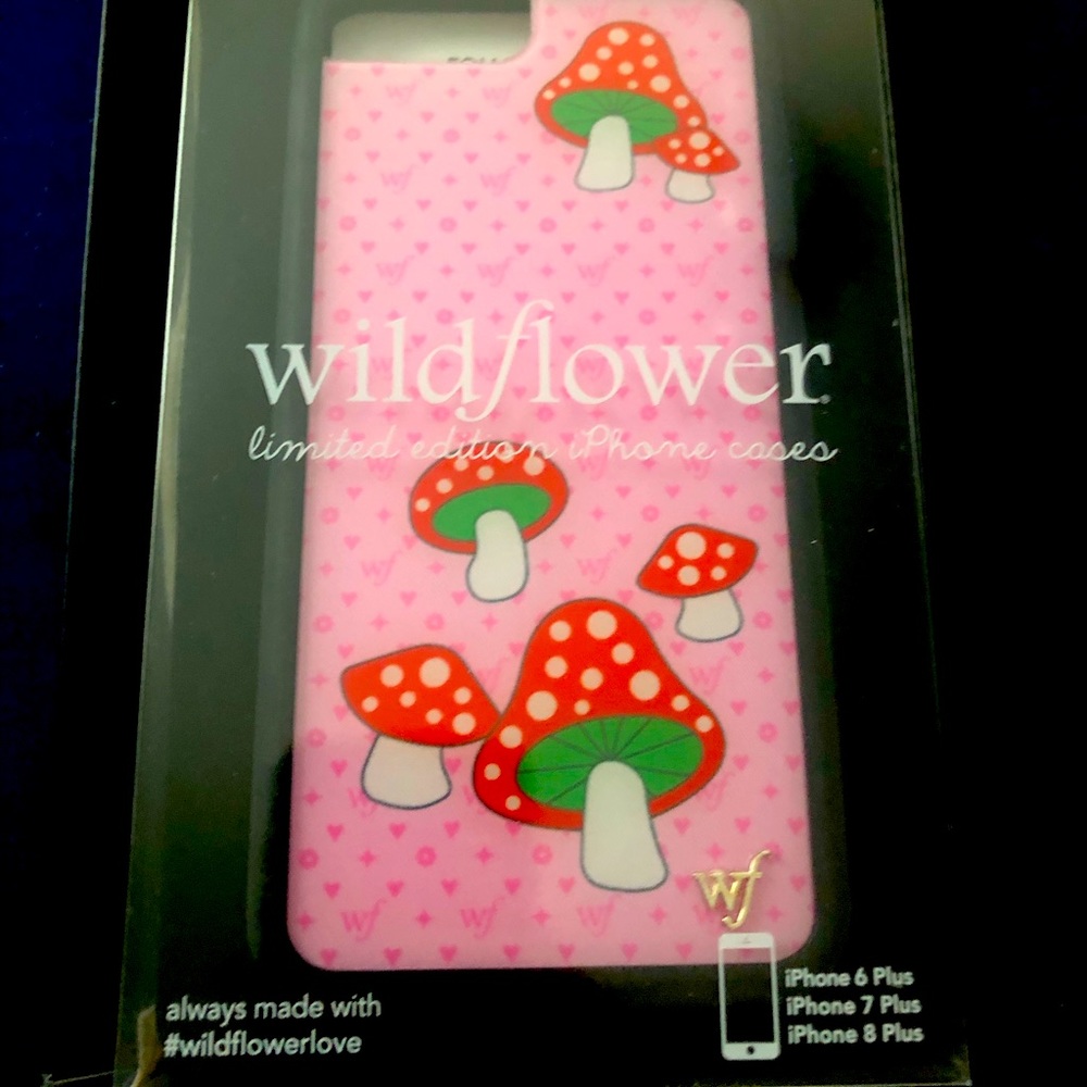 Wildflower phone case, never used